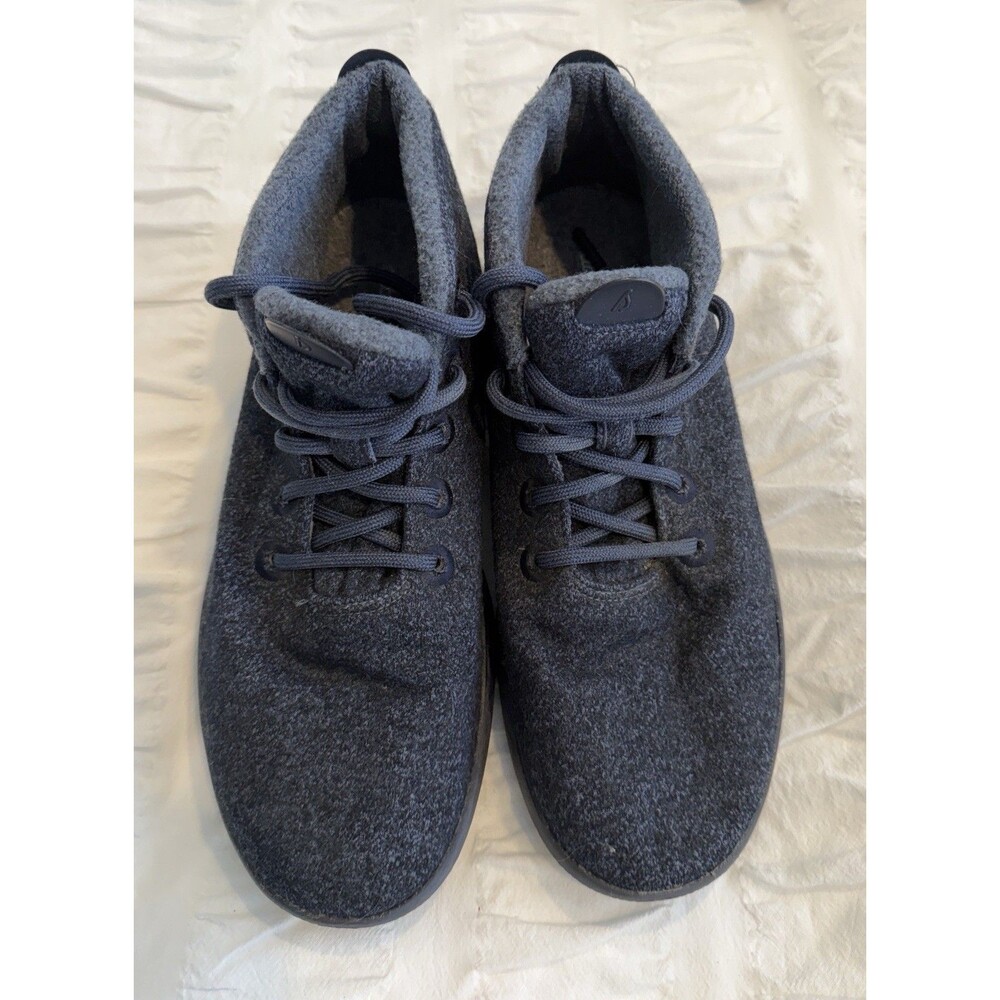 Allbirds Men’s Wool Runner-up Mizzles, Size 12, Dark Charcoal Grey, GUC